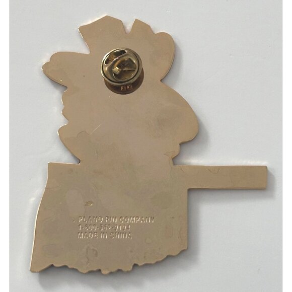 Vintage Odyssey Of The Mind Oklahoma OK Tornado 1997 Enamel Pin OotM OM - Picture 3 of 3